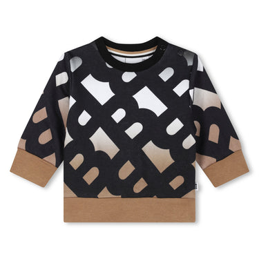 BOSS sudadera para bebé all over